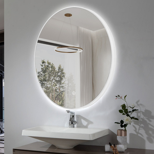 Thiết kế hiện đại vòng tùy chỉnh mỹ phẩm phòng tắm gương sương mù loại bỏ thông minh LED gương với đèn LED 50cm 60cm 70cm 80cm - Product Image 3