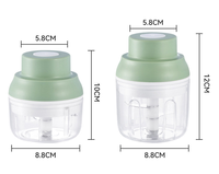 Broyeur à ail électrique Portable, 100ML, nouveau Mini appareil Usb pour aliments, légumes et viande