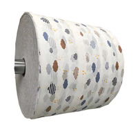 Cheap Price High Quality Disposable Baby Bibs of Printed Pe Film Laminated Tissue Paper Cloth Like