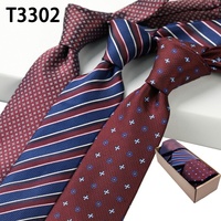 Cravate tissée en micro fibre Gravatas Homens Qualidade Cravate Fournisseur Cravates pour hommes Fabricant