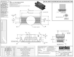 SAMTEC ASP-103614-08 Connecteur carte à carte Pas de 2.54mm 40Pin droit plaqué or - Product Image 4