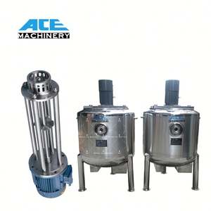 Homogeneizador de Vacío Fijo de 500L 1000L, Mezclador Emulsionante para Cosméticos, Lociones, Ungüentos, Cremas y Pastas, Equipo de Mezcla - Product Image 2