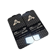Protection d'écran en verre trempé ESD de haute qualité, découpe diamantée, anti-traces de doigts pour iPhone 17 16 15 14 13 12