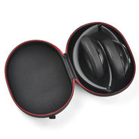 Étui rigide personnalisé pour casque audio, sac de rangement en EVA, vente en gros, étanche, pliable, organiseur de casque sans fil