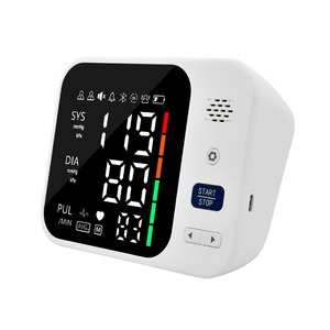 Monitor de Presión Arterial Eléctrico de Brazo, Monitor de Presión Arterial Automático Digital, Esfigmomanómetro con Función de Guía por Voz - Product Image 1