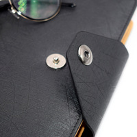 FSC Premium personnalisé A5 planificateur de luxe 6 reliure à anneaux Journal Journal à feuilles mobiles Cahier en cuir pour cadeau