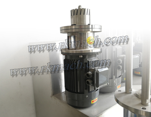 Mezclador de emulsión de entrada inferior para lavado, gel de crema de loción, gel de goma xantana, homogeneización, 7.5HP, SS304 - Product Image 4