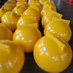 Kích Thước Tùy Chỉnh Polyethylene (PE) Cao Nổi Biển Phao Biển Đường Thủy Nước Bọt Đầy Nhựa Nổi Bóng Với Bản Lề Đường Cảnh Báo - Product Image 6