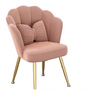Fauteuil individuel moderne, ensemble de chaises de salon, meubles de salon, fauteuil de luxe en velours pour le salon, luxe - Product Image 1