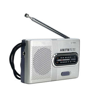 Radio Portátil AM FM Personalizada de Fábrica BC-R21, Antena Telescópica de Doble Banda, Altavoz Integrado para Personas Mayores, Uso en Emergencias al Aire Libre - Product Image 5