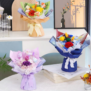 Fournisseur direct du fabricant - Fleur éternelle pour cadeau <span class=keywords><strong>de</strong></span> festival et décoration d'événements - <span class=keywords><strong>Bouquet</strong></span> <span class=keywords><strong>de</strong></span> fleurs préservées - <span class=keywords><strong>Un</strong></span> <span class=keywords><strong>bouquet</strong></span> <span class=keywords><strong>de</strong></span> <span class=keywords><strong>roses</strong></span> - Product Image 6