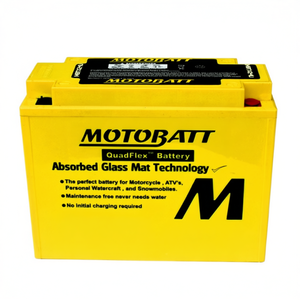 Batterie de moto Motobatt MBTX24U 12V 25Ah AGM Technologie de matériau absorbant en verre - Product Image 3