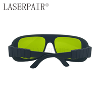 Lunettes de sécurité laser ND YAG Lunettes bloquant le laser avec diodes Alexandrite 808 et 980nm 755nm Protection des yeux laser YAG 1064nm