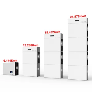 Baterai Lithium polimer untuk rumah kapasitas fleksibel 48v 51.2v harga rendah 120AH 150Ah 200ah 240Ah untuk sistem energi surya