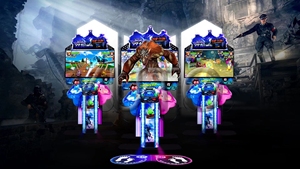Hot Bán Coin Vận Hành Trong Nhà Giải Trí <span class=keywords><strong>Arcade</strong></span> Đôi <span class=keywords><strong>Gunner</strong></span> Shooting Game Máy Cho Công Viên Giải Trí Để Bán - Product Image 2