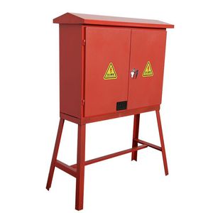 Construction Site Socket Box 500x600x270mm IP66 Waterproof Outdoor Stainless Steel Temporary Power Use - Product Image 4