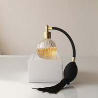 Flacon de parfum vide OEM avec pompe à air comprimé, flacon de parfum en verre de 100 ml, luxueux et unique avec emballage