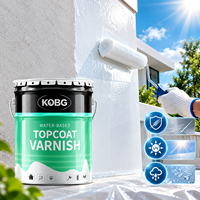 KOBG Topcoat, couche de finition protectrice, résistante aux rayures, aux décolorations, imperméable, excellente résistance aux intempéries