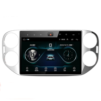 Écran tactile 10,2 pouces pour navigation automobile tout-en-un pour VW Tiguan L, avec caméra de recul et lecteur multimédia