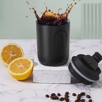 Tasses à café réutilisables en acier inoxydable 316 de 8 oz et 12 oz, mini-gobelets isothermes anti-fuite avec couvercle, personnalisables avec logo – Meilleures ventes