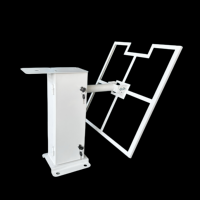 Panneau solaire extérieur durable en acier, aluminium et acier inoxydable, revêtement en poudre, indice de protection IP65/IP66/IP67, certifié ISO9001, OEM/ODM