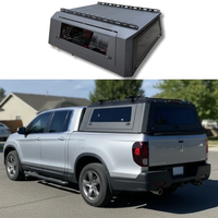Couverture de lit rigide extra large de 6,5 pieds, anti-corrosion, en aluminium, pour Ford F150, Dodge Ram 1500, Toyota Hilux, pick-up