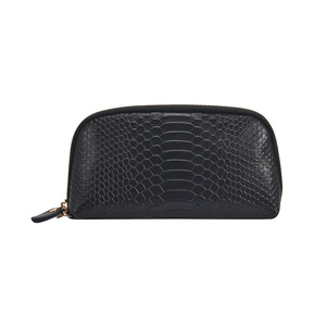 Bolso de mano de piel con estampado de cocodrilo para mercancía general, nuevo bolso para teléfono con cremallera larga 2025, venta al por mayor de piel auténtica del fabricante - Product Image 5