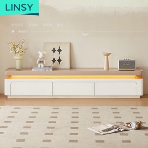 Phong cách linsy Bảng đồ nội thất hình chữ nhật TV đứng với dải ánh sáng YM2M-A - Product Image 2