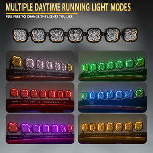 Barra luminosa collegabile RGB DRL <span class=keywords><strong>Offroad</strong></span> fendinebbia faretto modulare <span class=keywords><strong>Led</strong></span> barre luminose 42 pollici <span class=keywords><strong>Offroad</strong></span> 4x4 con RGB DRL - Product Image 1