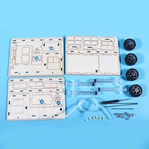 Juguetes para niños educativos ciencia física experimento tecnología conjunto DIY escalera aérea hidráulica camión modelo Juguetes - Product Image 2