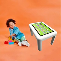 Mesa de Juego Interactiva Inteligente con Pantalla Táctil Metálica, Juegos Educativos de Entrenamiento Cerebral para Niños, Modelo Intelectual Infantil