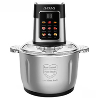Blender alimentaire portable numérique tactile tout-en-un pour fruits/viande/poisson/légumes avec fonction vapeur, robot culinaire pour bébé, appareil de cuisine domestique