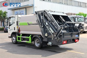 Camión de Basura con Compresión Hidráulica 4x2, Camión Compactador de Basura con Carga Automática - Product Image 4