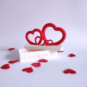 Caja de Regalo en Forma de Corazón para el Día de San Valentín, Caja de Regalo de Amor Personalizada Mediana para Uso en Interiores - Product Image 2