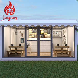 Casa Container Modulare Prefabbricata a Basso Costo dal Design Moderno per Negozio di Tè al Latte, Caffetteria, Mini Negozio, Casa <span class=keywords><strong>in</strong></span> <span class=keywords><strong>Vendita</strong></span> - Product Image 2