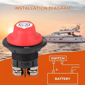 Nouvel interrupteur d'isolement de batterie automobile 100A, interrupteur de déconnexion d'alimentation, interrupteur d'arrêt pour voitures, bateaux, camping-cars, camions, garantie de 12 mois - Product Image 4