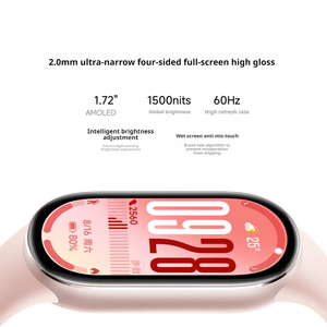 สำหรับ <span class=keywords><strong>Mi</strong></span> <span class=keywords><strong>Band</strong></span> 10 หน้าจอ AMOLED ขนาด 1.72 นิ้ว รองรับ NFC กันน้ำระดับ 5ATM เครื่องติดตามสุขภาพพร้อมการวิเคราะห์สุขภาพด้วย AI และการควบคุมผ่านแอป - Product Image 6