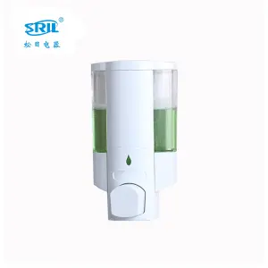 Manual Soap and Hand Sanitizer Dispenser Liquid or Gel Commerical Soap Dispenser Shampoo Shower Wall Mounted380ml