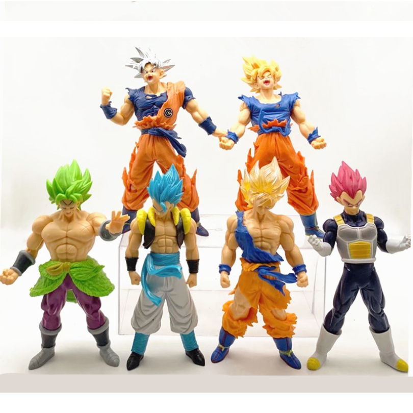 Hot Sale DragonBall Ação Son Goku Figura Super Saiyan Action Figure Personalizado Son Goku Action Figure Modelo Brinquedos