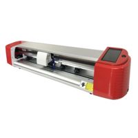 Pantalla táctil inteligente YS720CAM, trazador de corte de papel adhesivo gráfico de vinilo de contorno automático de un solo cabezal con cámara