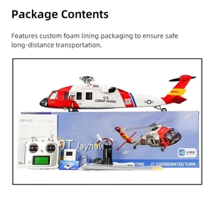 FLYWING UH-60 RTF 2.4G Elicottero RC Modello USA di Classe 470 con GPS e Controllore di Volo - Product Image 6