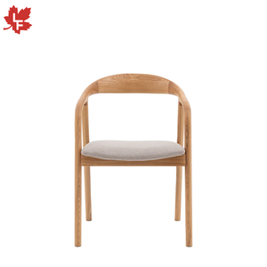 Chaise Neva en bois de noyer massif pour restaurant nordique, chambre d'hôtel <span class=keywords><strong>et</strong></span> maison - Product Image 2