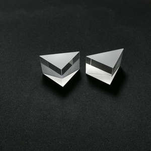 맞춤형 미니 5mm N-BK7 H-K9L 직각 프리즘 광학 유리 평면 삼각형 거울 광학 등급 AR 코팅 CE 인증 90% 투명 - Product Image 3