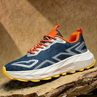 Baskets de sport personnalisées de haute qualité pour hommes Chaussures de course Marathon pour hommes Chaussures de sport légères et souples de grande taille en maille pour entraînement