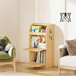 Étagère de rangement en bois à 3 niveaux, multifonctionnelle, pour la cuisine, le salon, organisateur d'étagères - Product Image 4