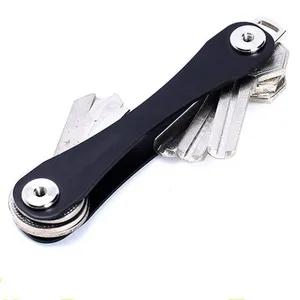 钥匙扣口袋夹设计钥匙存储组织器钥匙扣钥匙扣紧凑型钥匙扣