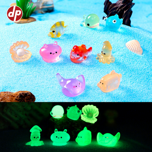 Vente en gros d'ornements en résine de poissons diables colorés, animaux marins artistiques, poissons personnalisés pour micro-paysages et aménagement d'aquariums - Product Image 5