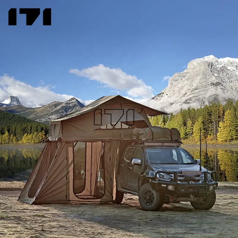 Novo design camping off-road ao ar livre telhado top tenda para venda fácil instalação