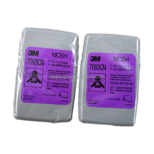 Direct usine pour filtre à particules P100 à charbon actif réutilisable 7093C pour fluorure d'hydrogène et produits organiques - Product Image 5