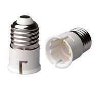 Adaptateur de douille de lampe E27 vers B22, adaptateur de lampe B22 vers E27, BASE E27 avec CE ROSH